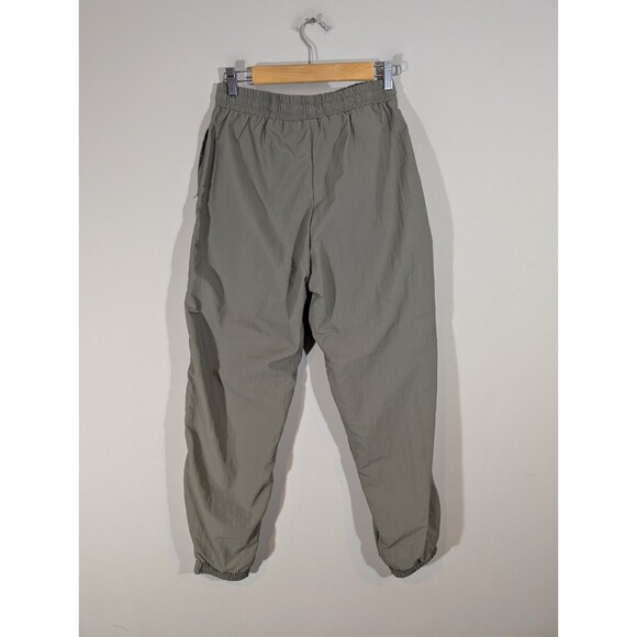 Anthropologie Wilo The Label Pants Women Sz S Green Parachute Joggers Gorpcore - Picture 2 of 9